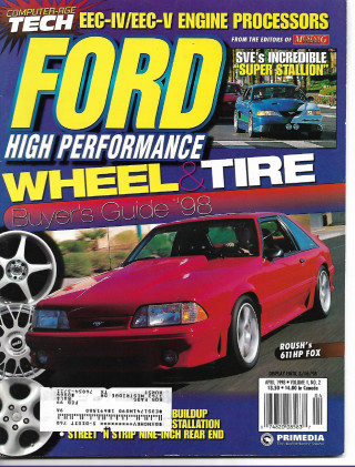 FORD HIGH PERFORMANCE 1998 APR - EEC-IV/EEC-V, WHEEL & TIRE, ROUSH 611HP FOX